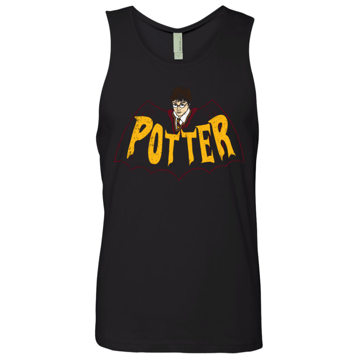 T-Shirts Black / S Potter Men's Premium Tank Top