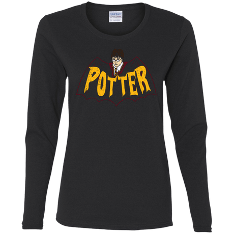 T-Shirts Black / S Potter Women's Long Sleeve T-Shirt