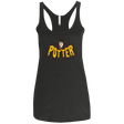 T-Shirts Vintage Black / X-Small Potter Women's Triblend Racerback Tank