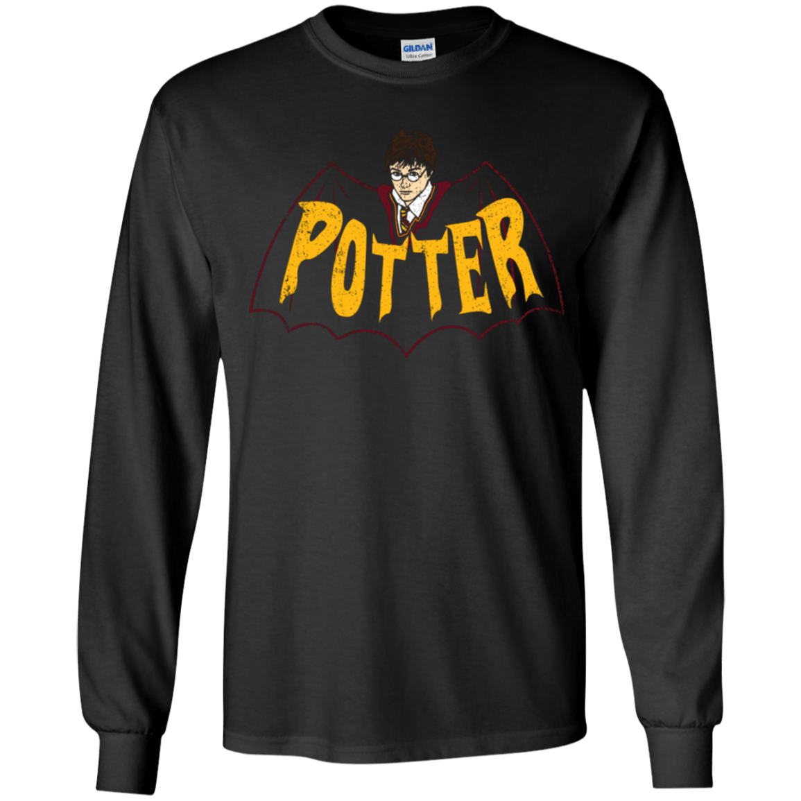 T-Shirts Black / YS Potter Youth Long Sleeve T-Shirt