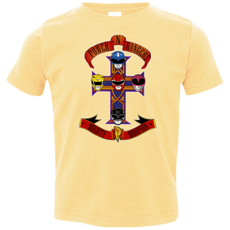 T-Shirts Butter / 2T Power N Rangers Toddler Premium T-Shirt