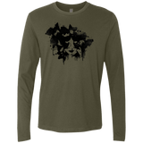 T-Shirts Military Green / S Power of 11 Men's Premium Long Sleeve