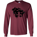 T-Shirts Maroon / YS Power of 11 Youth Long Sleeve T-Shirt