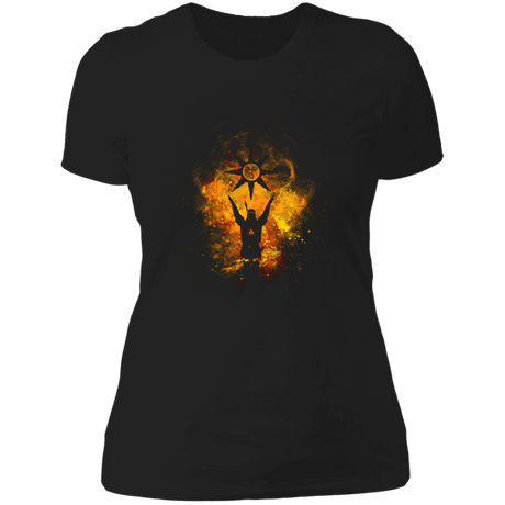 T-Shirts Black / X-Small Praise the Sun Art Women's Premium T-Shirt