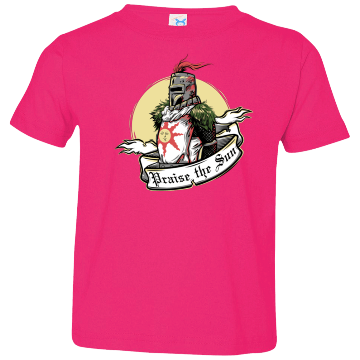 T-Shirts Hot Pink / 2T Praise the Sun Toddler Premium T-Shirt