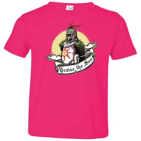 T-Shirts Hot Pink / 2T Praise the Sun Toddler Premium T-Shirt