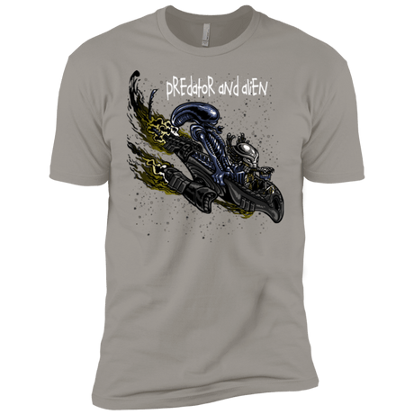 T-Shirts Light Grey / X-Small Predator and Alien Men's Premium T-Shirt