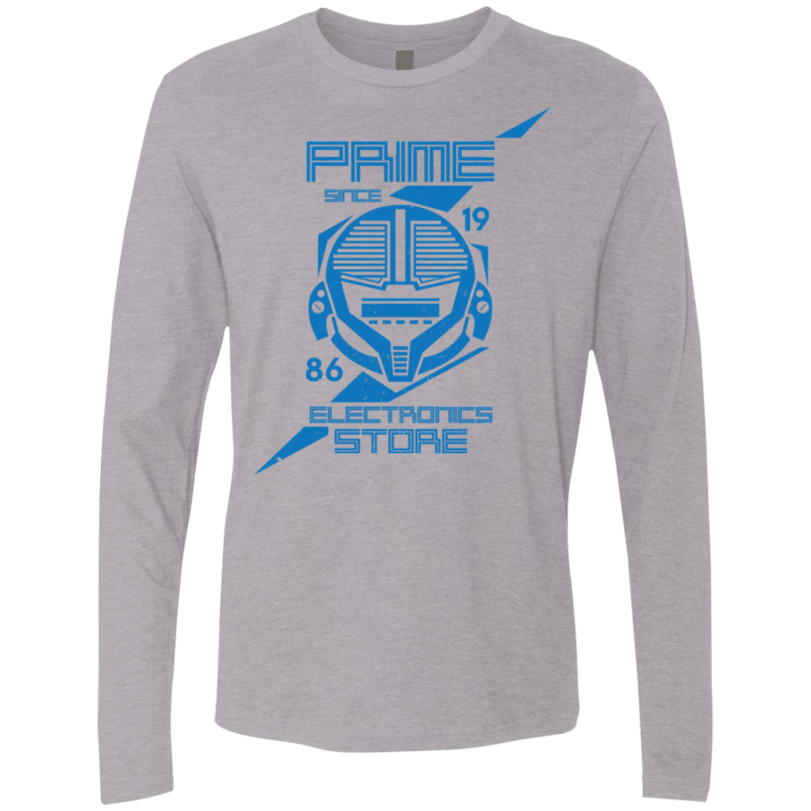 T-Shirts Heather Grey / Small Prime electronics Men's Premium Long Sleeve