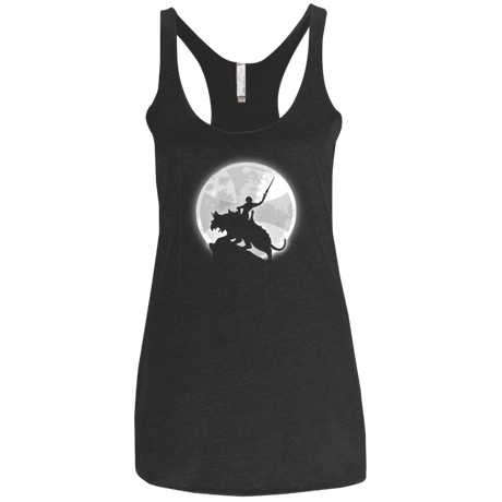 T-Shirts Vintage Black / X-Small Prince under the moon Women's Triblend Racerback Tank