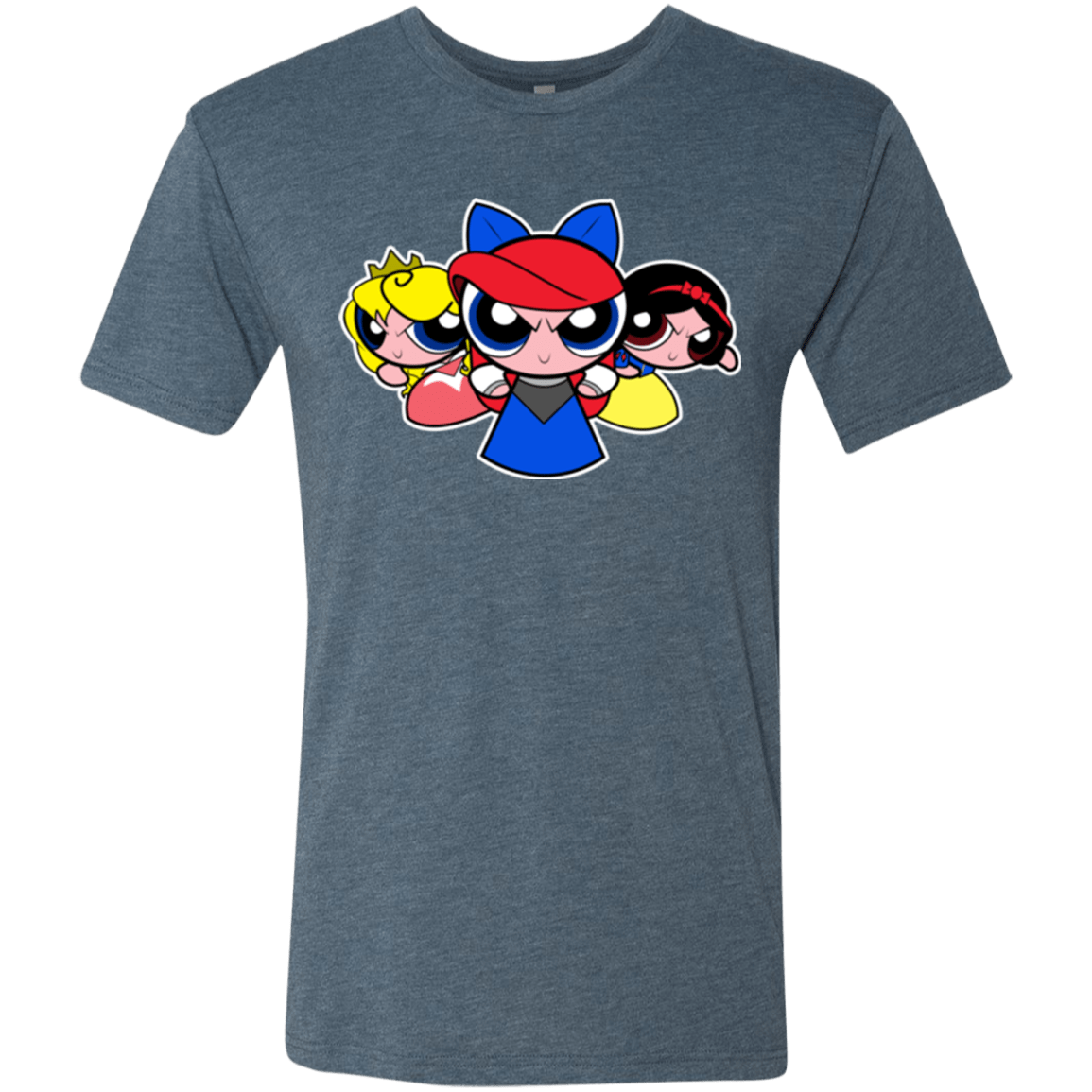 T-Shirts Indigo / Small Princess Puff Girls Men's Triblend T-Shirt