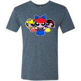 T-Shirts Indigo / Small Princess Puff Girls Men's Triblend T-Shirt