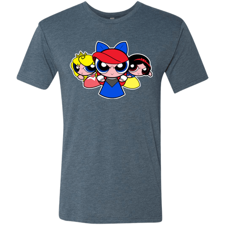 T-Shirts Indigo / Small Princess Puff Girls Men's Triblend T-Shirt