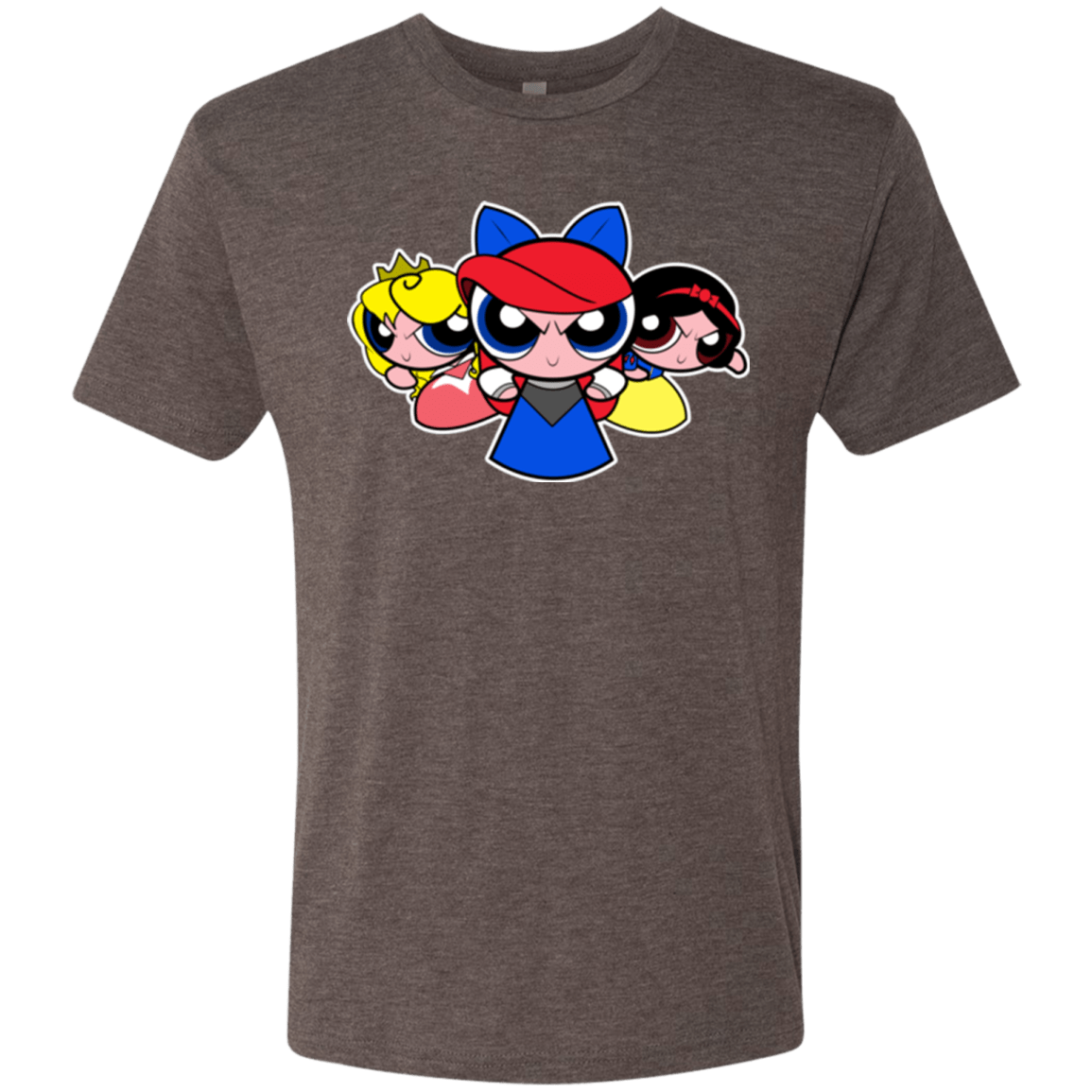 T-Shirts Macchiato / Small Princess Puff Girls Men's Triblend T-Shirt
