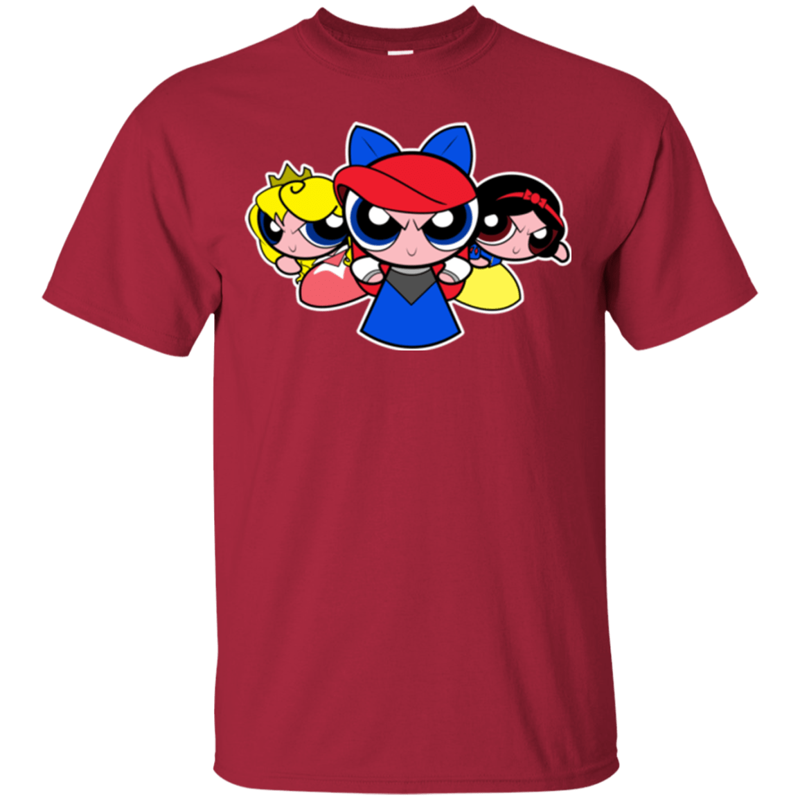 T-Shirts Cardinal / Small Princess Puff Girls T-Shirt