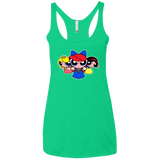 T-Shirts Envy / X-Small Princess Puff Girls Women's Triblend Racerback Tank