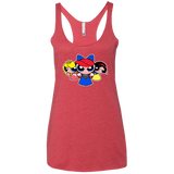 T-Shirts Vintage Red / X-Small Princess Puff Girls Women's Triblend Racerback Tank