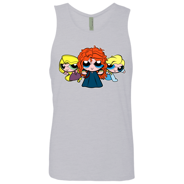 T-Shirts Heather Grey / Small Princess Puff Girls2 Men's Premium Tank Top