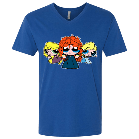 T-Shirts Royal / X-Small Princess Puff Girls2 Men's Premium V-Neck
