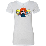 T-Shirts Heather White / Small Princess Puff Girls2 Women's Triblend T-Shirt
