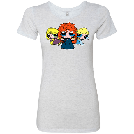 T-Shirts Heather White / Small Princess Puff Girls2 Women's Triblend T-Shirt