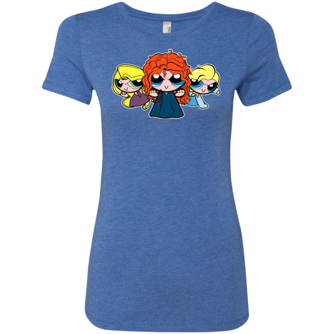 T-Shirts Vintage Royal / Small Princess Puff Girls2 Women's Triblend T-Shirt