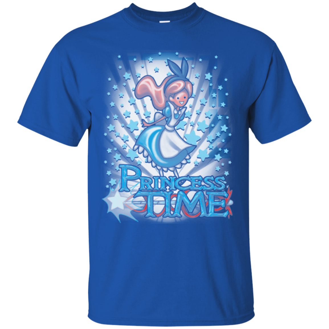 T-Shirts Royal / Small Princess Time Alice T-Shirt