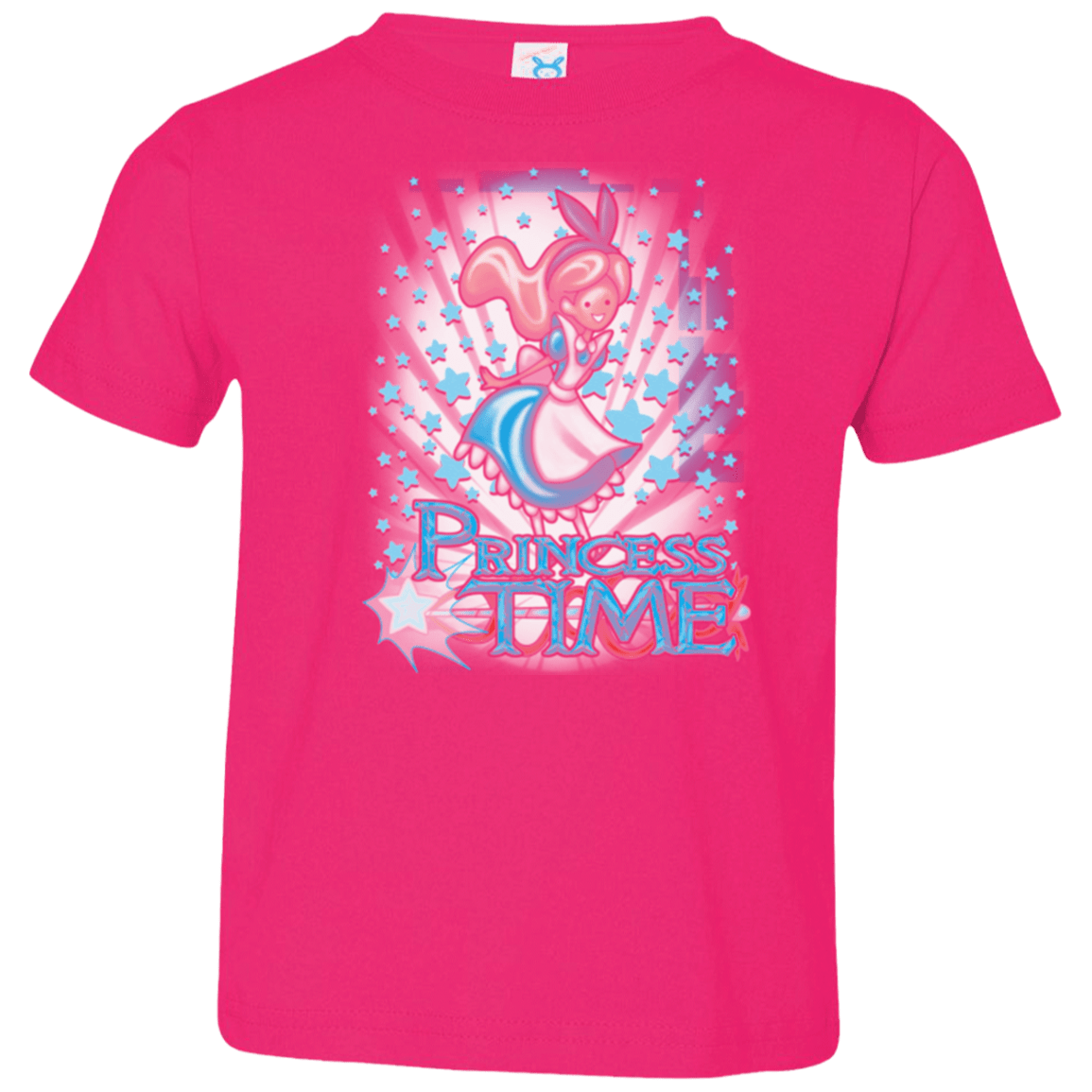 T-Shirts Hot Pink / 2T Princess Time Alice Toddler Premium T-Shirt