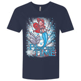 T-Shirts Midnight Navy / X-Small Princess Time Ariel Men's Premium V-Neck