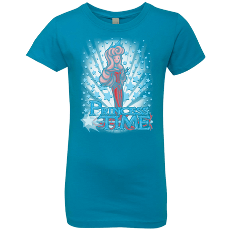 T-Shirts Turquoise / YXS Princess Time Aurora Girls Premium T-Shirt