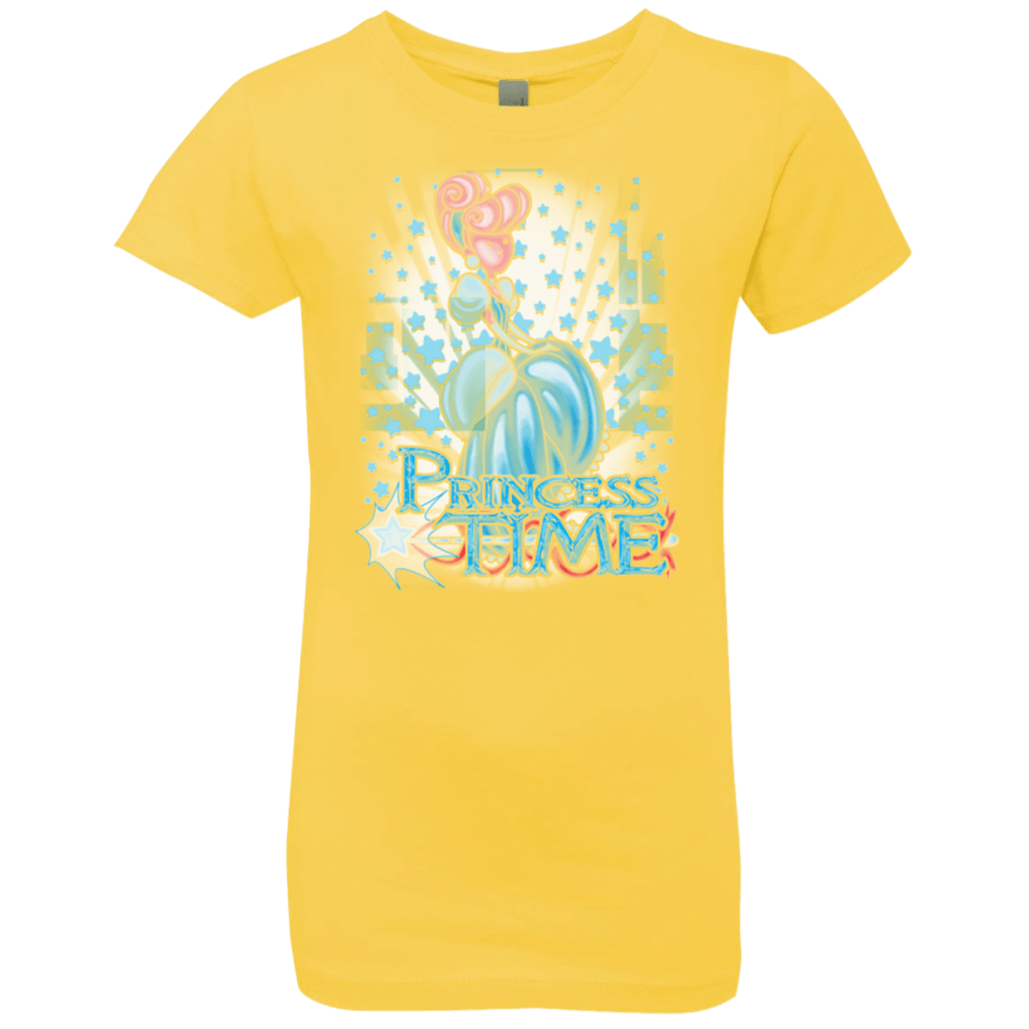 T-Shirts Vibrant Yellow / YXS Princess Time Cinderella Girls Premium T-Shirt