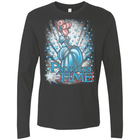 T-Shirts Heavy Metal / Small Princess Time Cinderella Men's Premium Long Sleeve