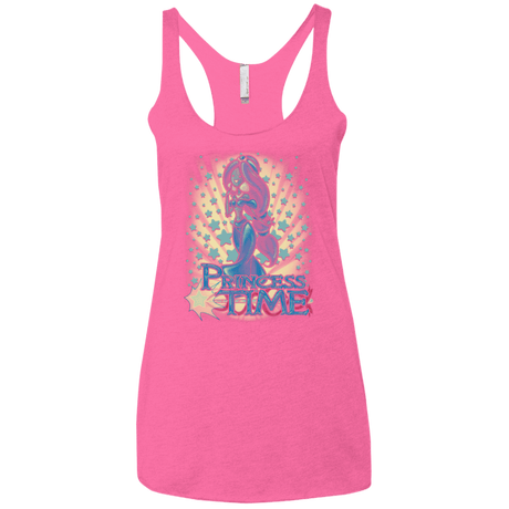T-Shirts Vintage Pink / X-Small Princess Time Jasmine Women's Triblend Racerback Tank