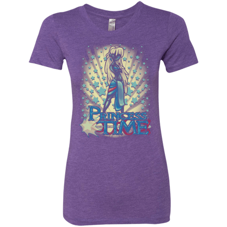 T-Shirts Purple Rush / Small Princess Time Kida Women's Triblend T-Shirt