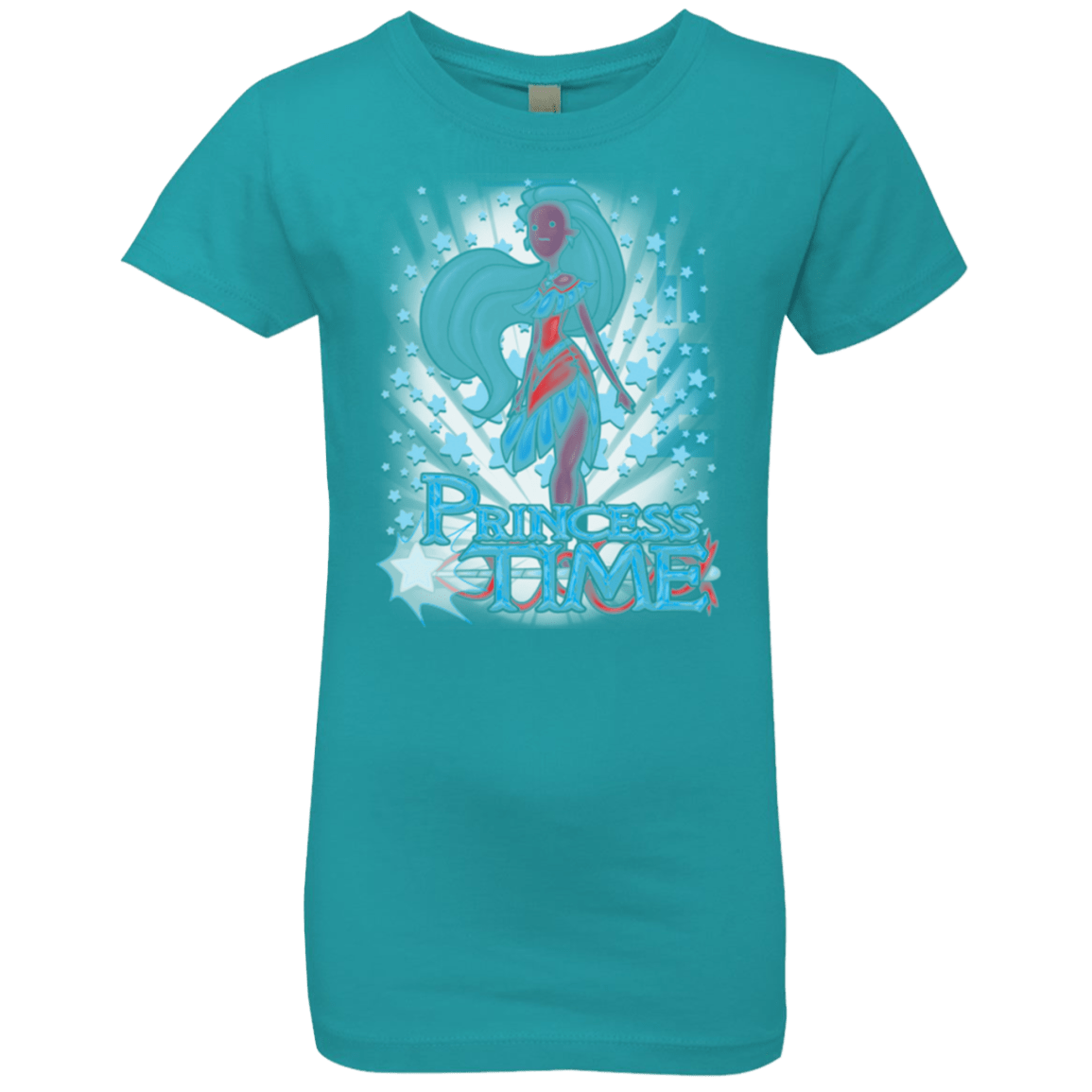 T-Shirts Tahiti Blue / YXS Princess Time Pocahontas Girls Premium T-Shirt