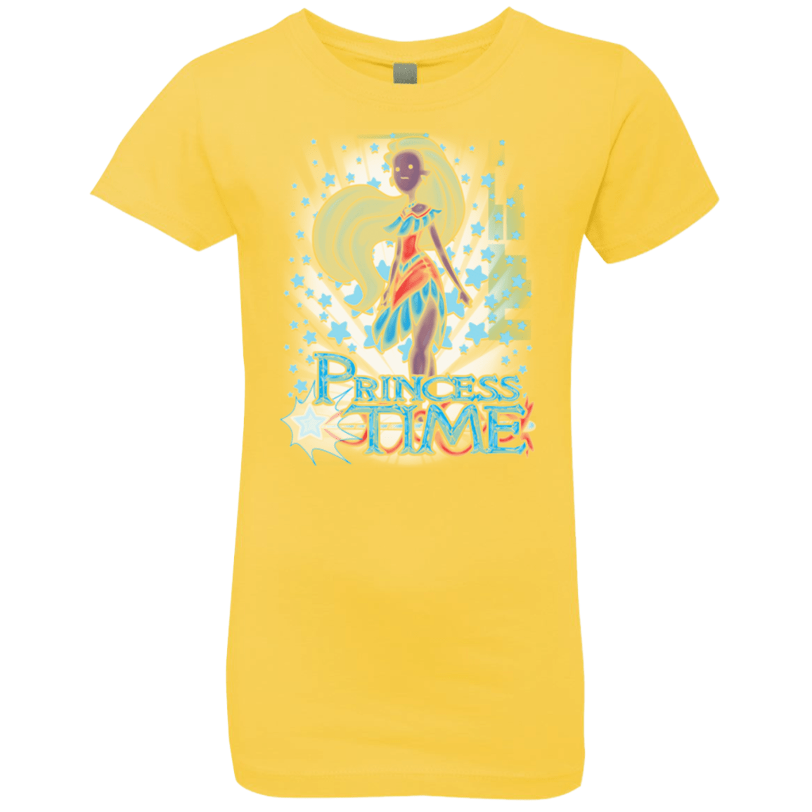 T-Shirts Vibrant Yellow / YXS Princess Time Pocahontas Girls Premium T-Shirt