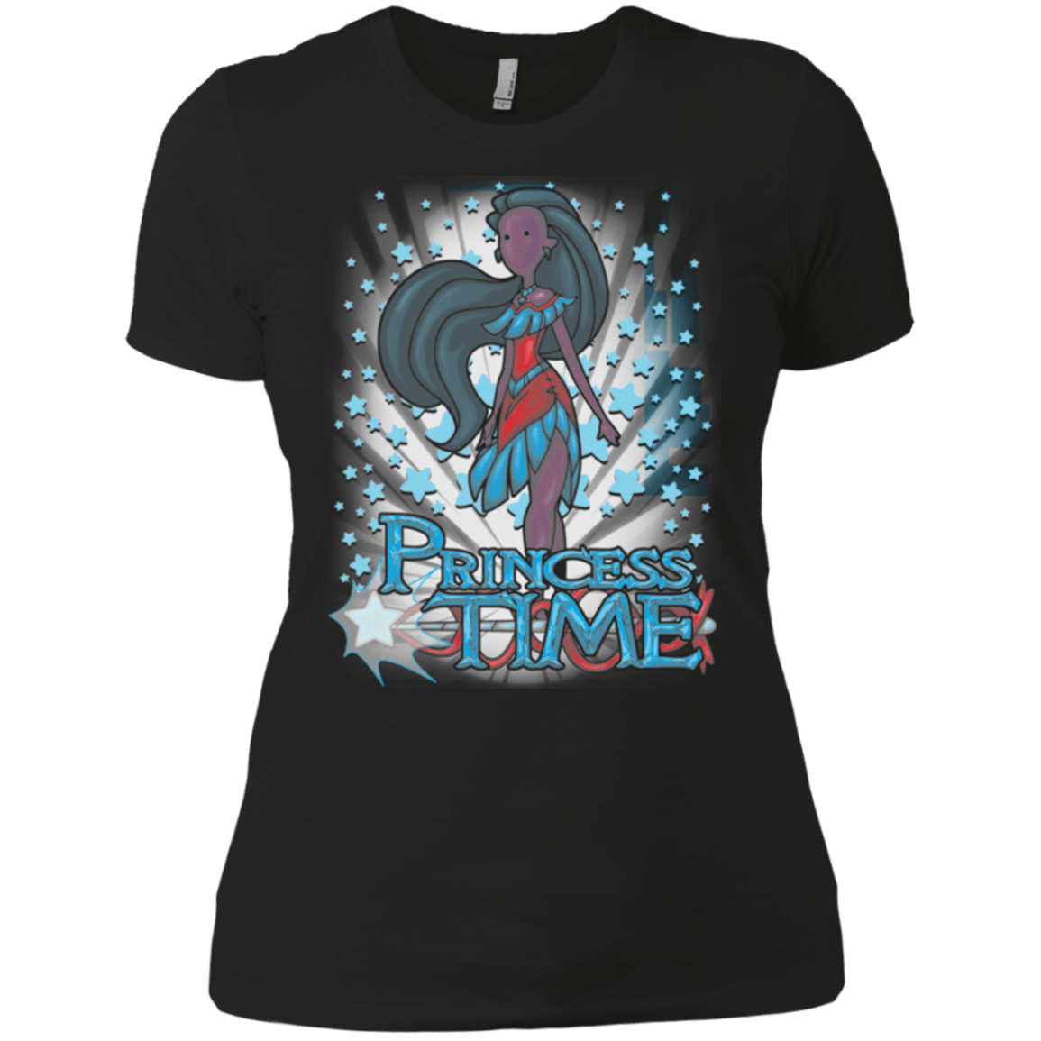 T-Shirts Black / X-Small Princess Time Pocahontas Women's Premium T-Shirt