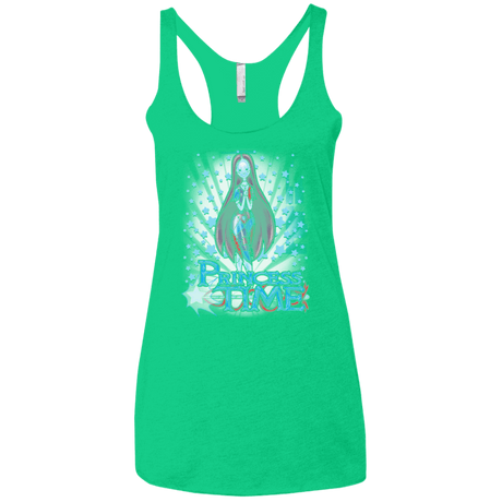 T-Shirts Envy / X-Small Princess Time Sally Women's Triblend Racerback Tank