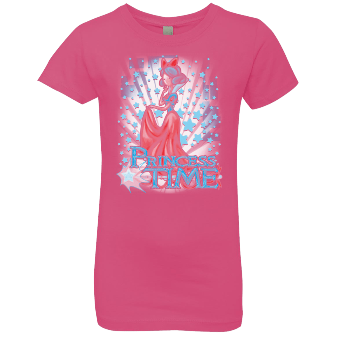 T-Shirts Hot Pink / YXS Princess Time Snow White Girls Premium T-Shirt