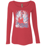 T-Shirts Vintage Red / Small Princess Time Snow White Women's Triblend Long Sleeve Shirt