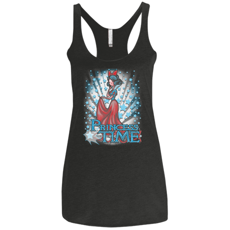 T-Shirts Vintage Black / X-Small Princess Time Snow White Women's Triblend Racerback Tank