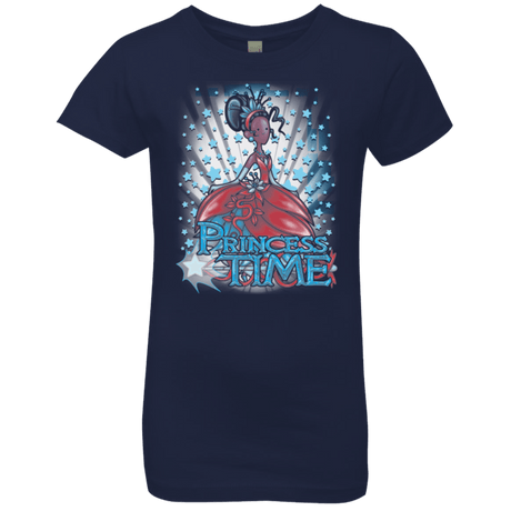 T-Shirts Midnight Navy / YXS Princess Time Tiana Girls Premium T-Shirt