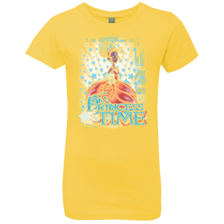 T-Shirts Vibrant Yellow / YXS Princess Time Tiana Girls Premium T-Shirt