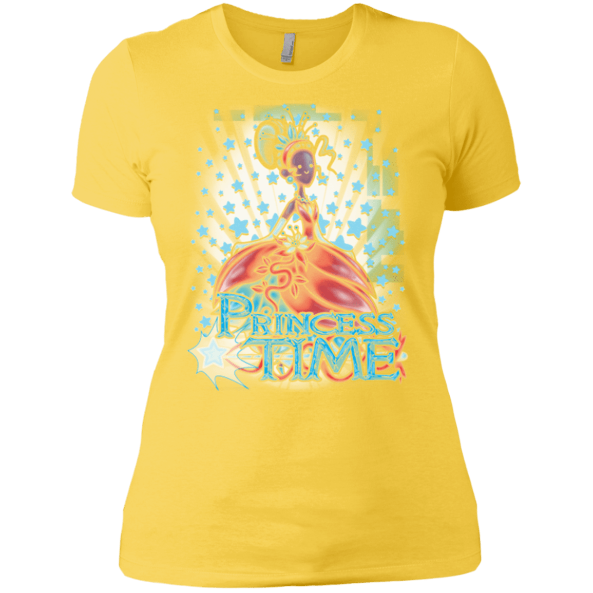 T-Shirts Vibrant Yellow / X-Small Princess Time Tiana Women's Premium T-Shirt
