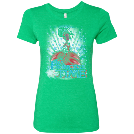 T-Shirts Envy / Small Princess Time Tiana Women's Triblend T-Shirt