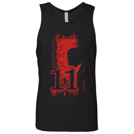 T-Shirts Black / S Profile-Stranger Things 11 Men's Premium Tank Top