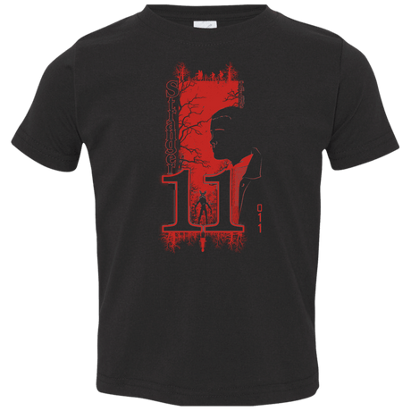 T-Shirts Black / 2T Profile-Stranger Things 11 Toddler Premium T-Shirt