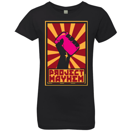 T-Shirts Black / YXS Project Mayhem Girls Premium T-Shirt