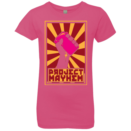 T-Shirts Hot Pink / YXS Project Mayhem Girls Premium T-Shirt