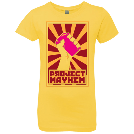 T-Shirts Vibrant Yellow / YXS Project Mayhem Girls Premium T-Shirt