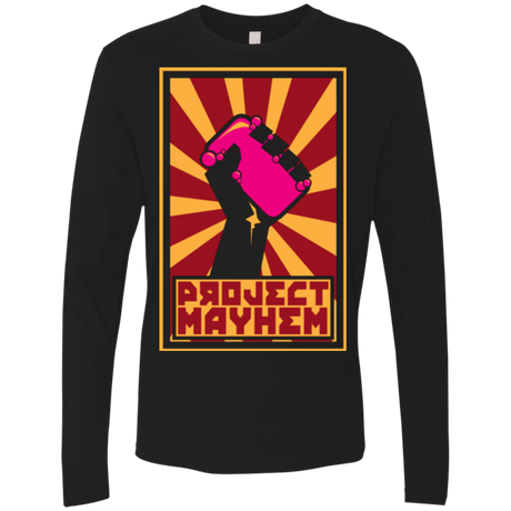 T-Shirts Black / Small Project Mayhem Men's Premium Long Sleeve